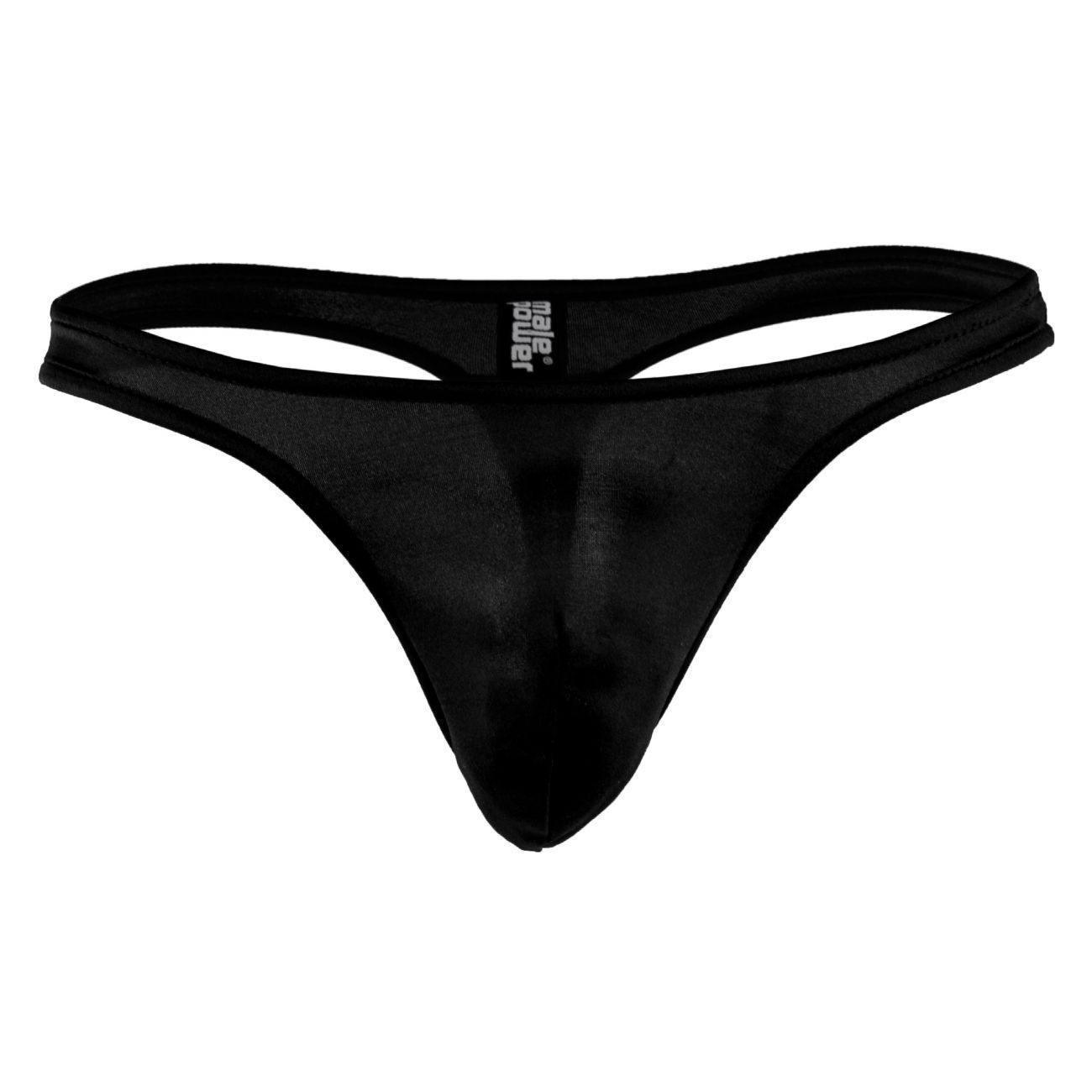 image of product,Satin Lycra Bong Thong - SEXYEONE