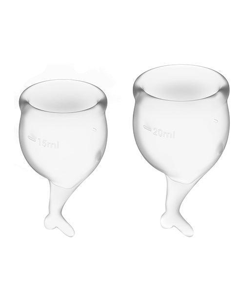 image of product,Satisfyer Feel Secure Menstrual Cup - SEXYEONE