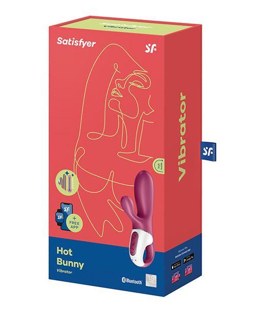 image of product,Satisfyer Hot Bunny - Berry - SEXYEONE
