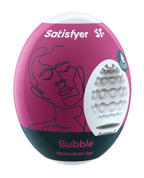 product image, Satisfyer Masturbator Egg Bubble - Violet - SEXYEONE