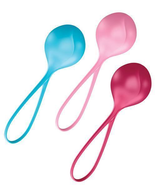 product image, Satisfyer Mono Balls Set - Asst. Set Of 3 - SEXYEONE