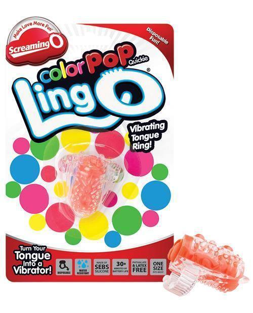 image of product,Screaming O Color Pop Quickie Lingo - SEXYEONE
