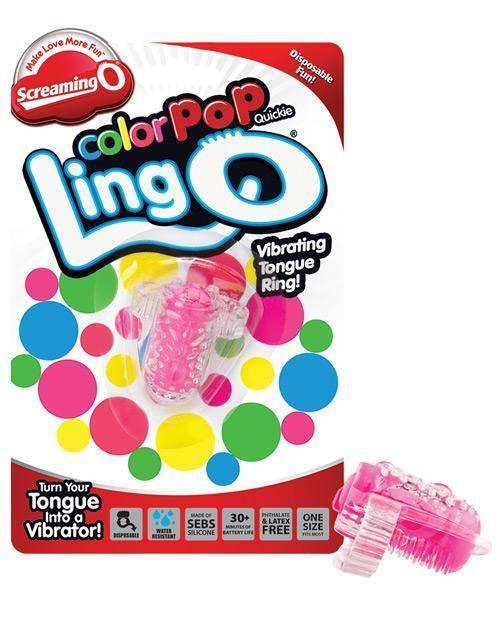 product image,Screaming O Color Pop Quickie Lingo - SEXYEONE