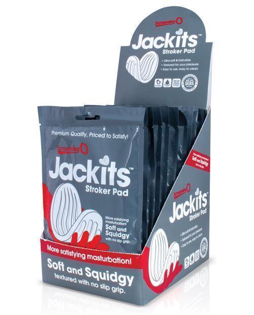 product image, Screaming O Jackits Stroker Pad - Clear - SEXYEONE