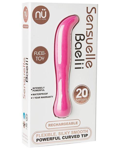 image of product,Sensuelle Baelii Flexible G Spot Vibe - 20 - SEXYEONE
