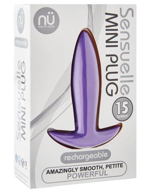 image of product,Sensuelle Mini Butt Plug - SEXYEONE