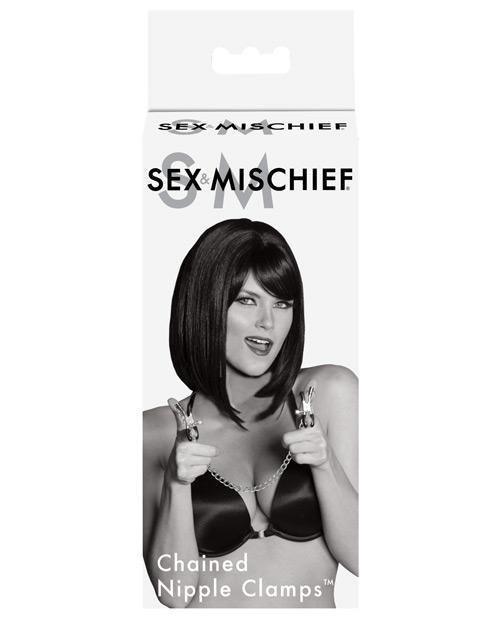 product image, Sex & Mischief Chained Nipple Clamps - SEXYEONE