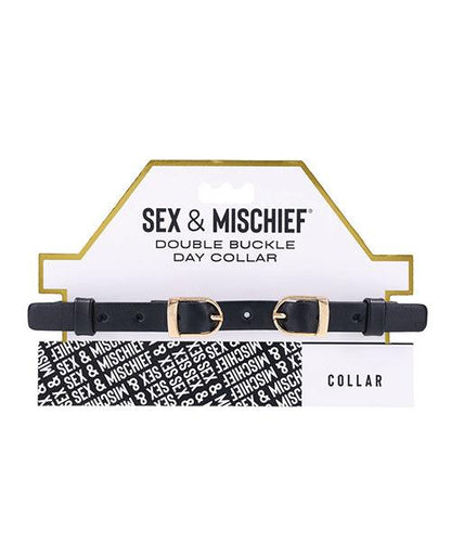 Sex & Mischief Double Buckle Day Collar - SEXYEONE