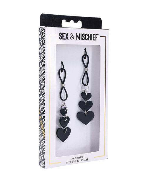 product image, Sex & Mischief Heart Nipple Ties - SEXYEONE