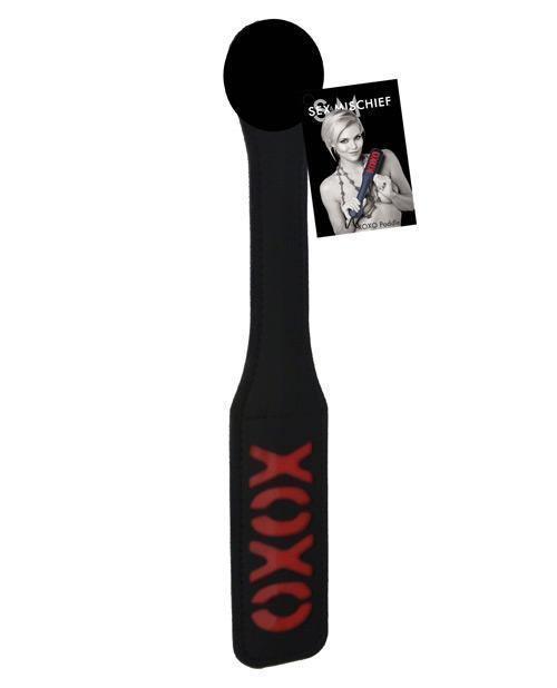 product image, Sex & Mischief Impressions Xoxo Paddle - Black - SEXYEONE