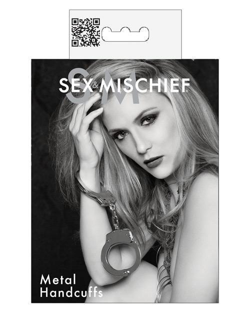 product image, Sex & Mischief Metal Handcuffs - SEXYEONE