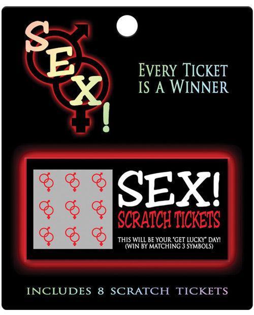 product image, Sex! Scratch Tickets - SEXYEONE