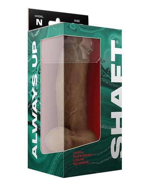 product image, Shaft Model N Flexskin Liquid Silicone Dong W/balls - Oak - SEXYEONE
