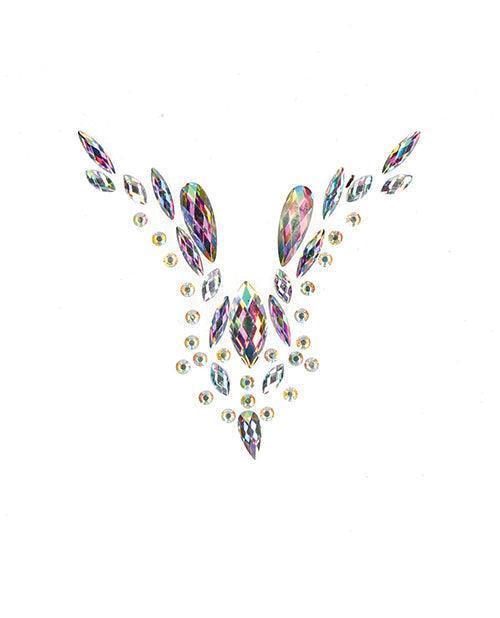 image of product,Shots Bliss Dazzling V Cleavage Bling Sticker O-s - SEXYEONE