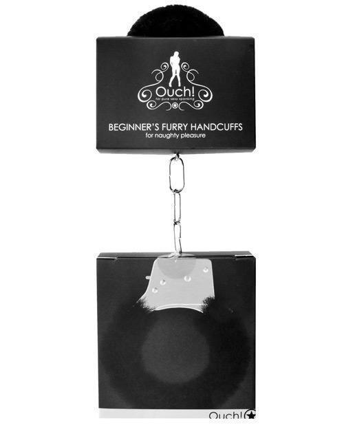 image of product,Shots Ouch Beginner's Handcuffs Furry - SEXYEONE