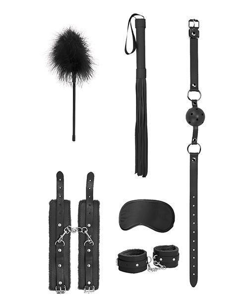image of product,Shots Ouch Beginners Bondage Kit - Black - SEXYEONE