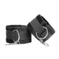 Shots Ouch Black & White Velcro Hand-ankle Cuffs - Black - SEXYEONE