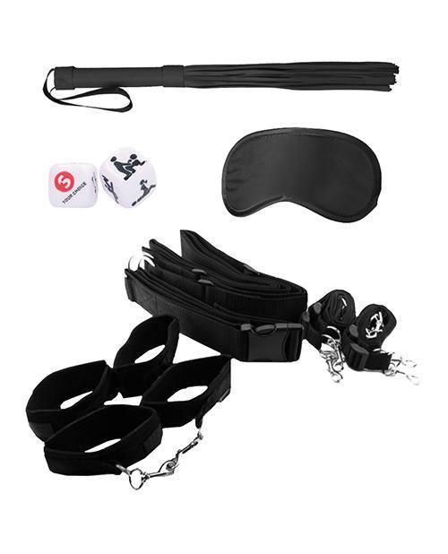 image of product,Shots Ouch Bondage Belt Restraint System - Black - SEXYEONE