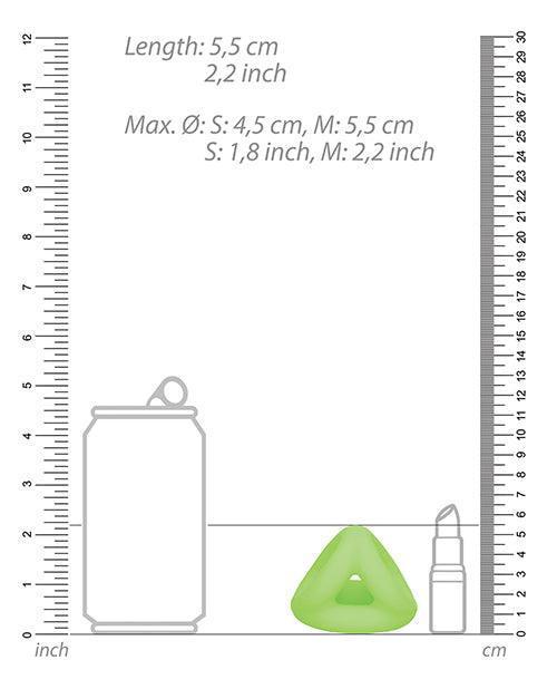 product image,Shots Ouch Cock Ring & Ball Strap - Glow In The Dark - SEXYEONE