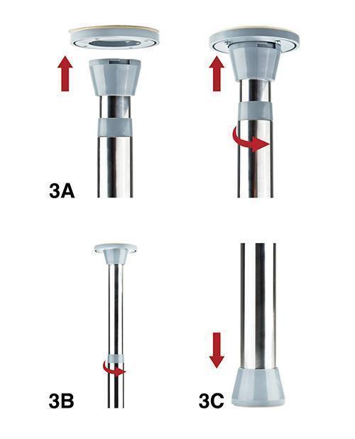 image of product,Shots Ouch Dance Pole - Silver - SEXYEONE