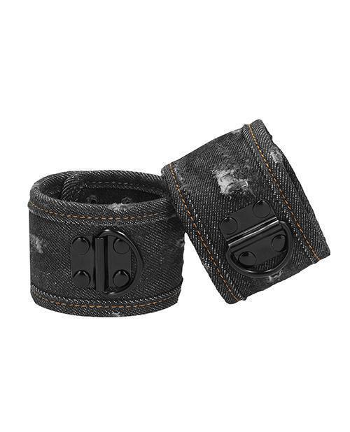 image of product,Shots Ouch Demin Handcuffs - SEXYEONE