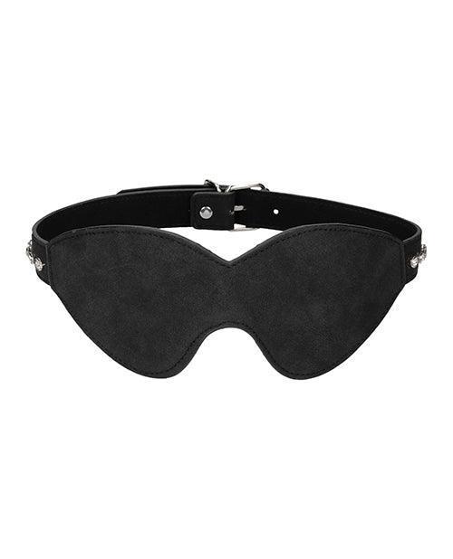 image of product,Shots Ouch Diamond Studded Eye Mask - Black - SEXYEONE