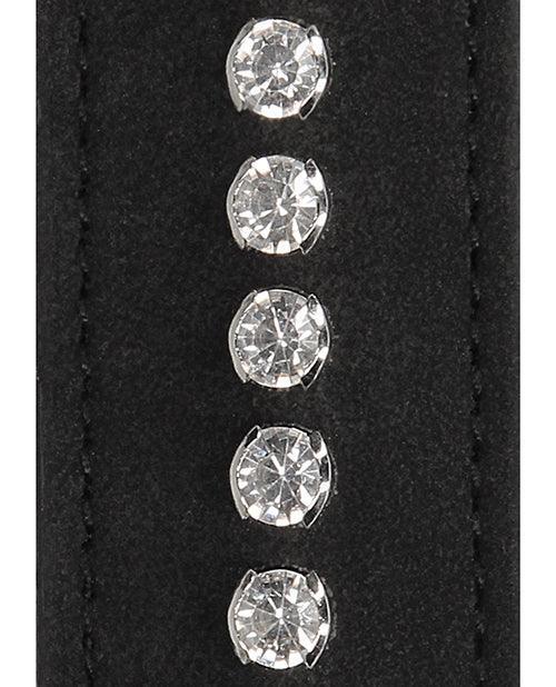 product image,Shots Ouch Diamond Studded Hogtie - Black - SEXYEONE