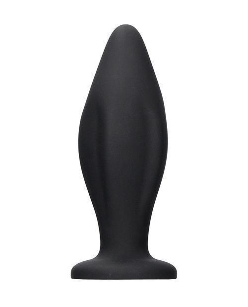 image of product,Shots Ouch Edgy Butt Plug - Black - SEXYEONE