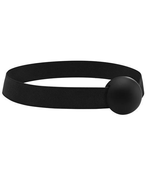 image of product,Shots Ouch Elastic Ball Gag - Black - SEXYEONE
