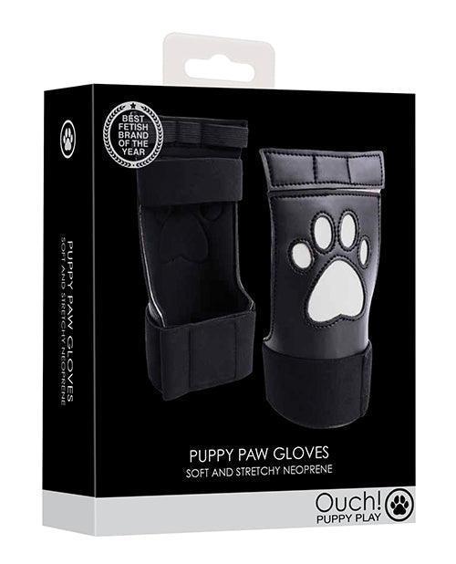 image of product,Shots Ouch Puppy Play Puppe Play Paw Cut-out Gloves - SEXYEONE