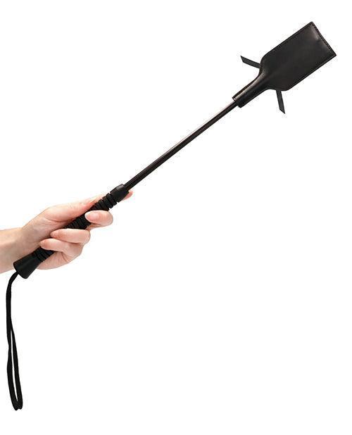 image of product,Shots Ouch Rectangle Crop W-lace - Large Black - SEXYEONE