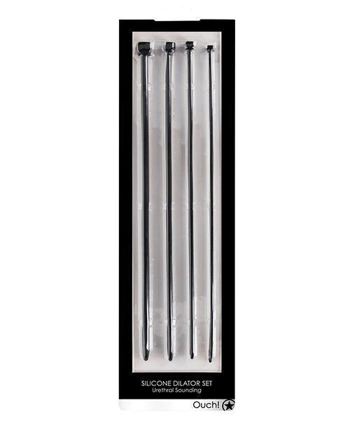 product image, Shots Ouch Urethral Sounding Dilator Set - Black - SEXYEONE