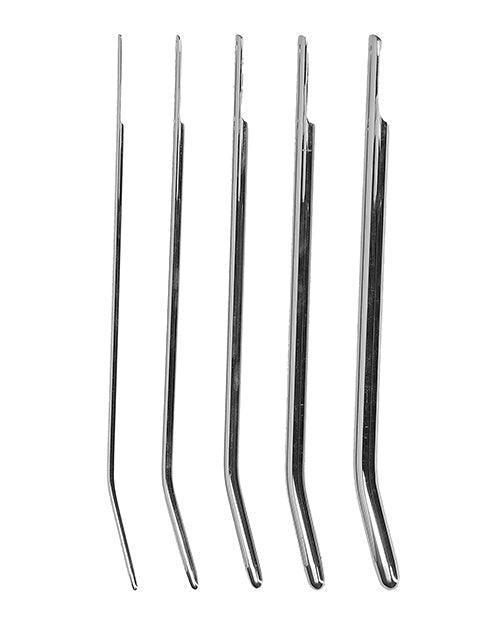 image of product,Shots Ouch Urethral Sounding Metal Dilator Set - SEXYEONE