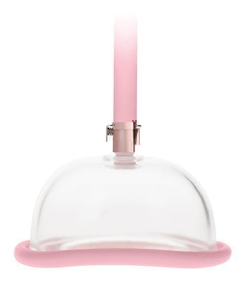 image of product,Shots Pumped Automatic Rechargeable Pussy Pump Set - Rose Gold - SEXYEONE