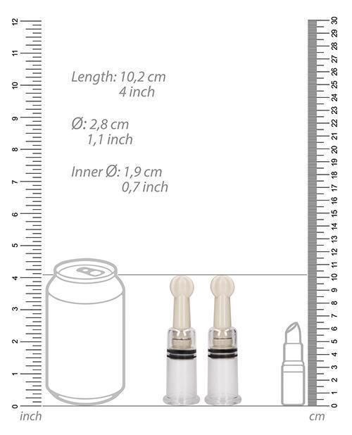 image of product,Shots Pumped Nipple Set - SEXYEONE