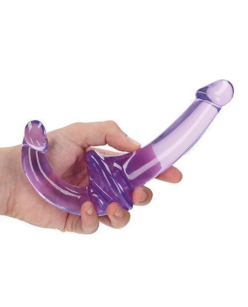 image of product,Shots Realrock Crystal Clear 6" Strapless Strap-on - SEXYEONE