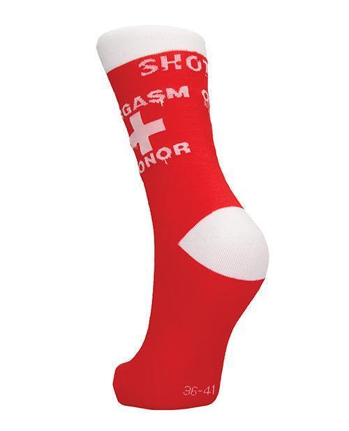image of product,Shots Sexy Socks Orgasm Donor - Male - SEXYEONE