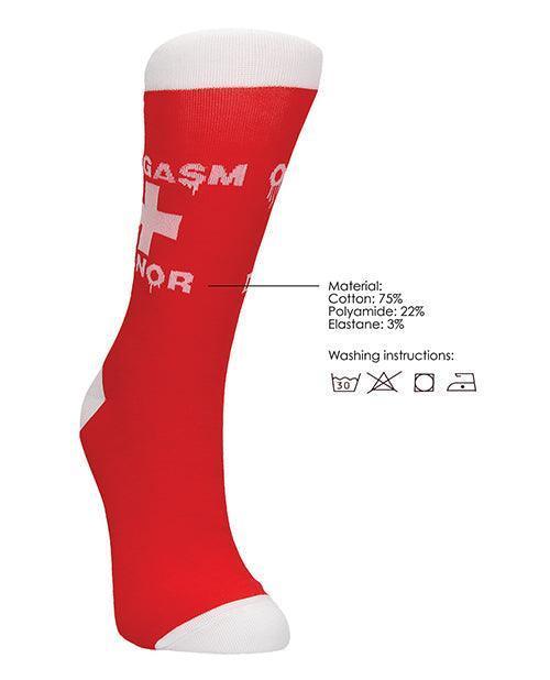 image of product,Shots Sexy Socks Orgasm Donor - Male - SEXYEONE