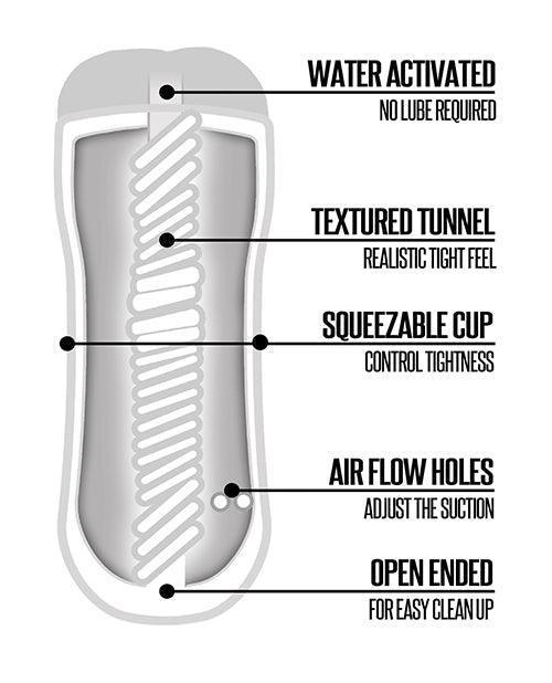 image of product,Shower Stroker Ass - Ivory - SEXYEONE