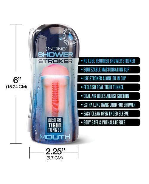 image of product,Shower Stroker Mouth - Ivory - SEXYEONE