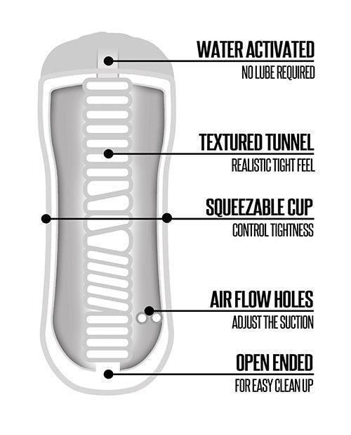 image of product,Shower Stroker Mouth - Ivory - SEXYEONE