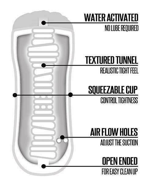 image of product,Shower Stroker Pussy - Ivory - SEXYEONE