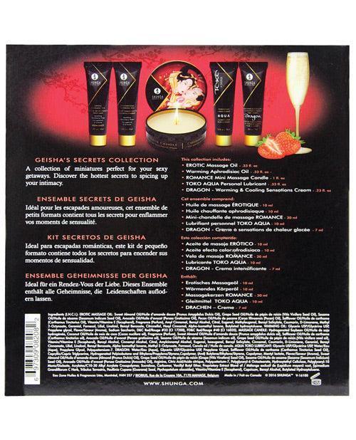 image of product,Shunga Geisha's Secret Luxury Gift Set - SEXYEONE