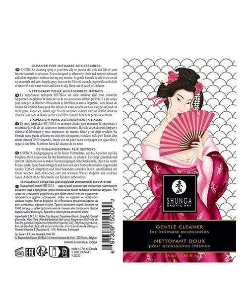 image of product,Shunga Gentle Toy Cleaner - 3.89 Oz - SEXYEONE