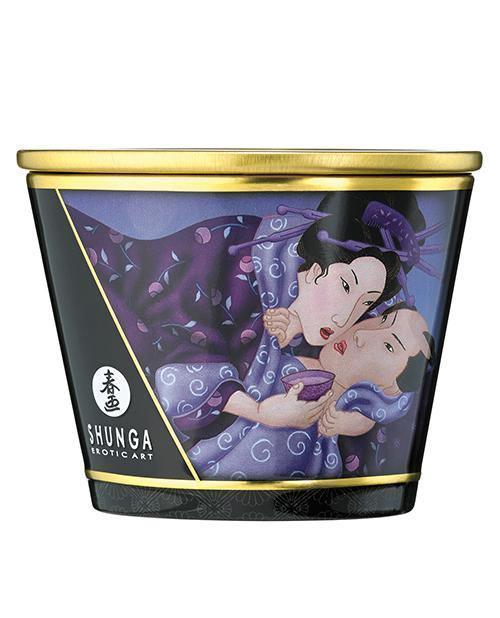 image of product,Shunga Massage Candle Libido - 5.7 Oz Exotic Fruits - SEXYEONE