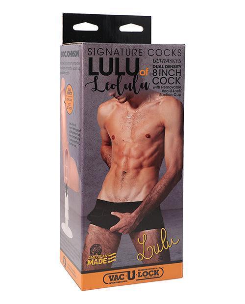 product image, Signature Cocks Ultraskyn 8" Cock W-removable Vac-u-lock Suction Cup - Lulu Of Leolulu - SEXYEONE