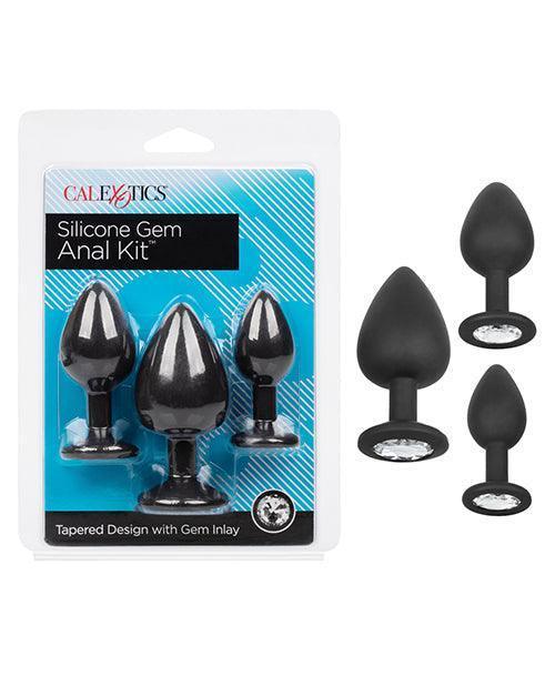product image, Silicone Gem Anal Kit - Black - SEXYEONE