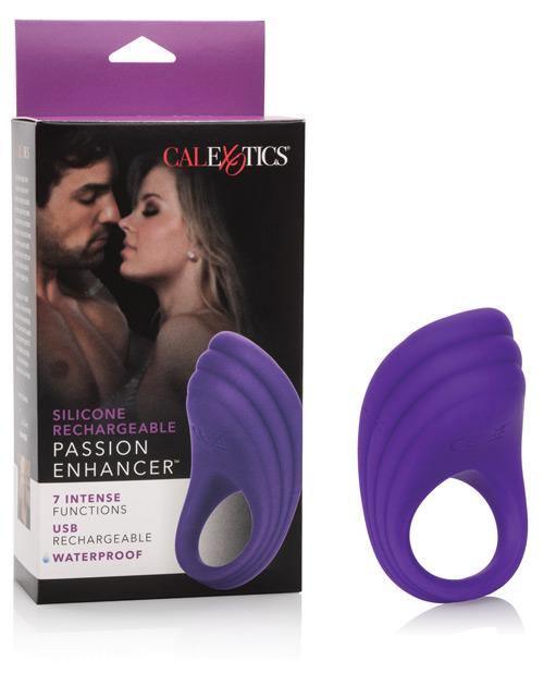 product image, Silicone Rechargeable Passion Enhancer - Purple - SEXYEONE