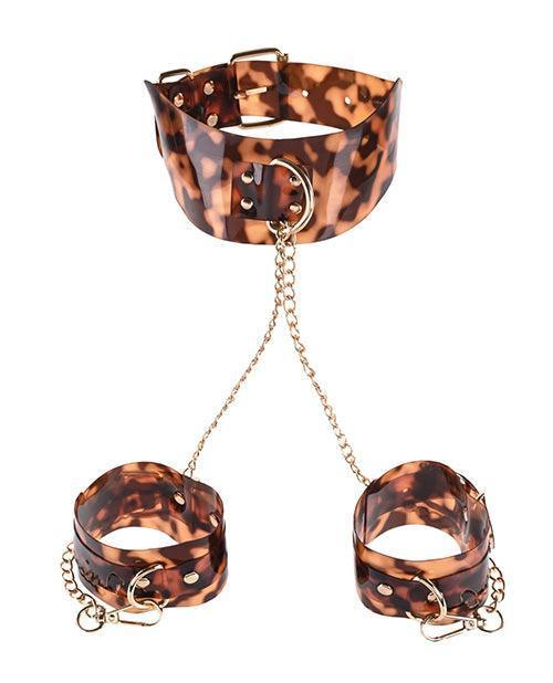 image of product,Sincerely Amber Neck & Wrist Restraint - SEXYEONE