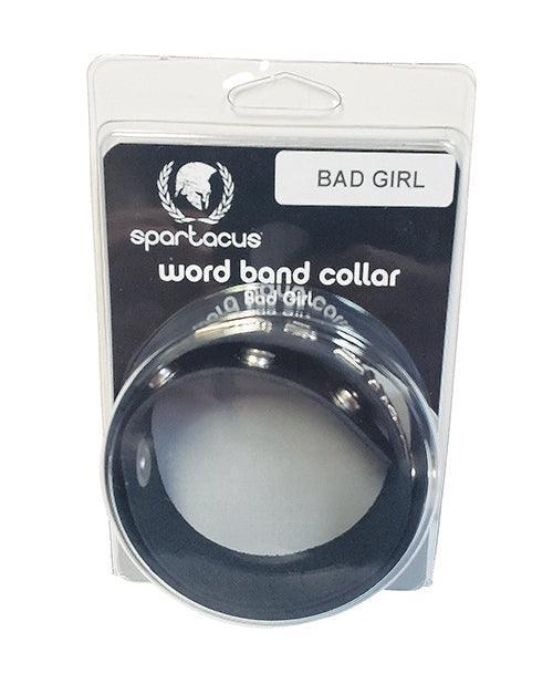 product image, Spartacus Babygirl Leather Collar - Black - SEXYEONE